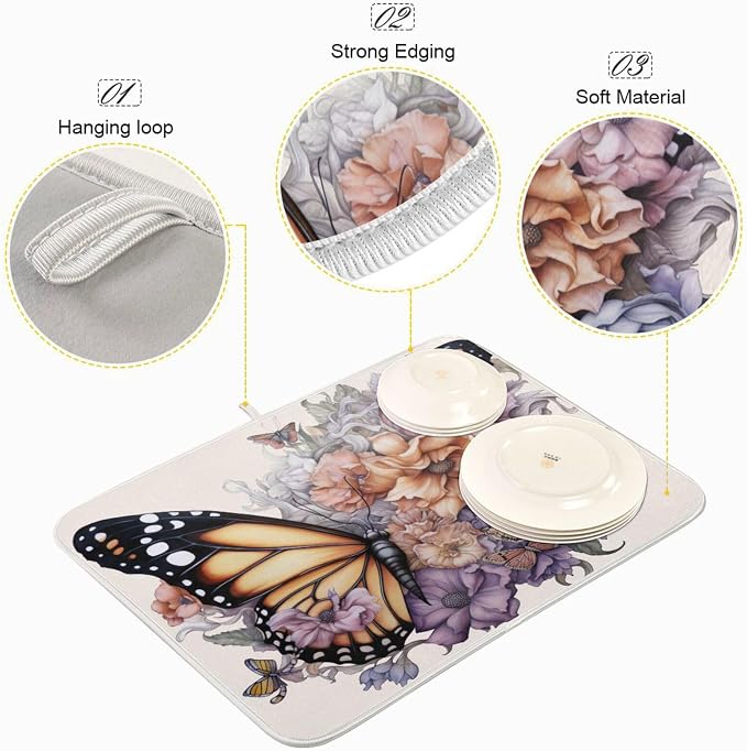 Butterfly and Flowers