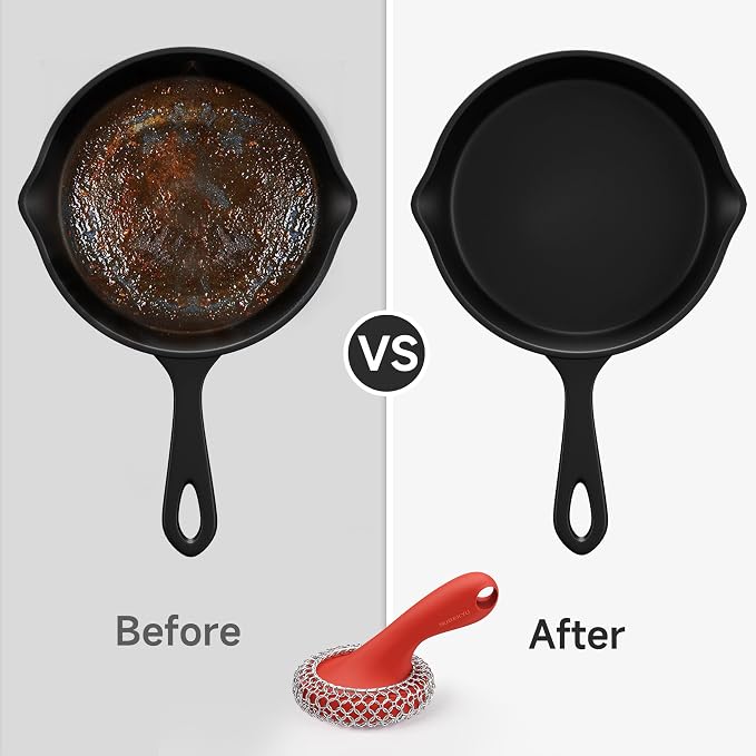 Red Scrubber + Scraper