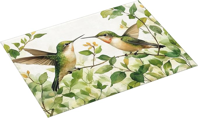 Green Plants Hummingbird