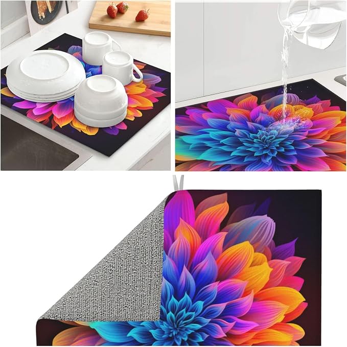 Glowing Abstract Floral