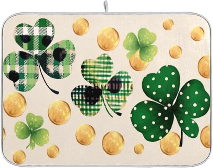 patrick day four-leaf clover