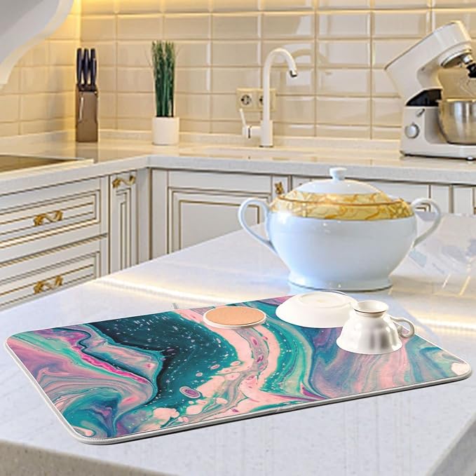 Marble Pink Green