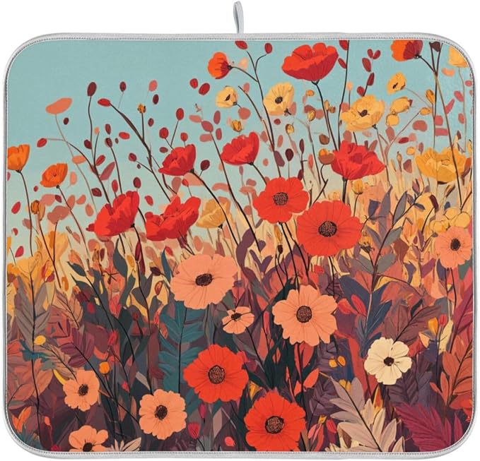 Autumn Poppy Flowers