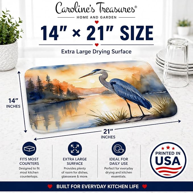 Blue Heron Golden Hour 7499