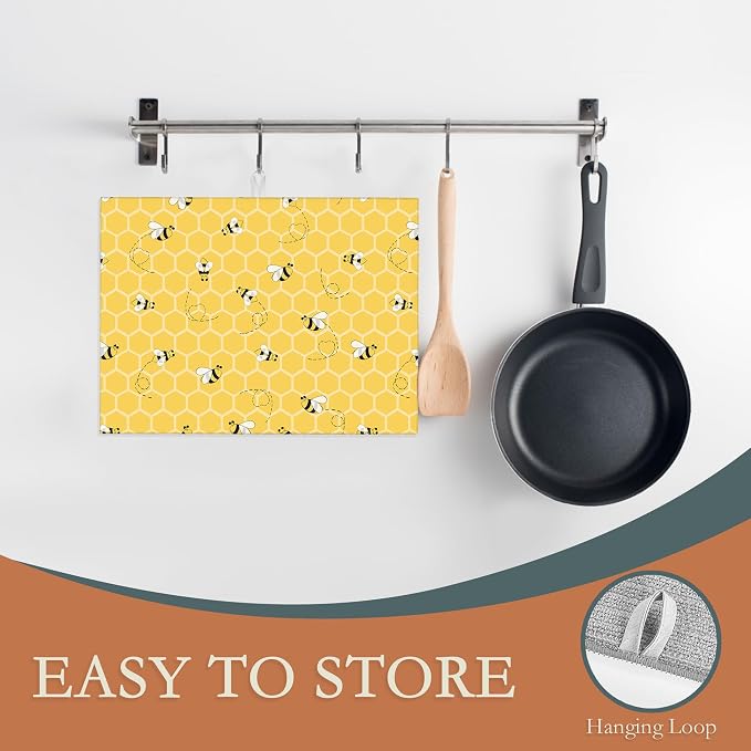 Yellow Bees Honey Honeycombs