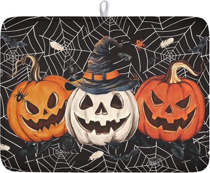 Halloween-pumpkin spiderweb