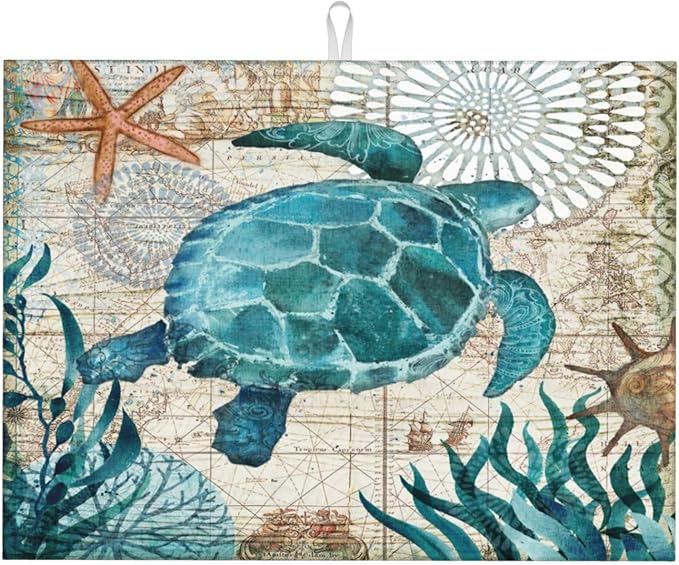 Ocean Theme Sea Turtle Seahorse Whale Octopus