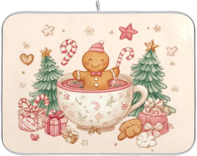 gingerbread man cup of tea
