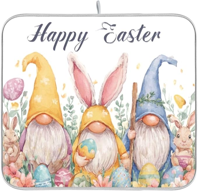 easter gnomes with bunny ears