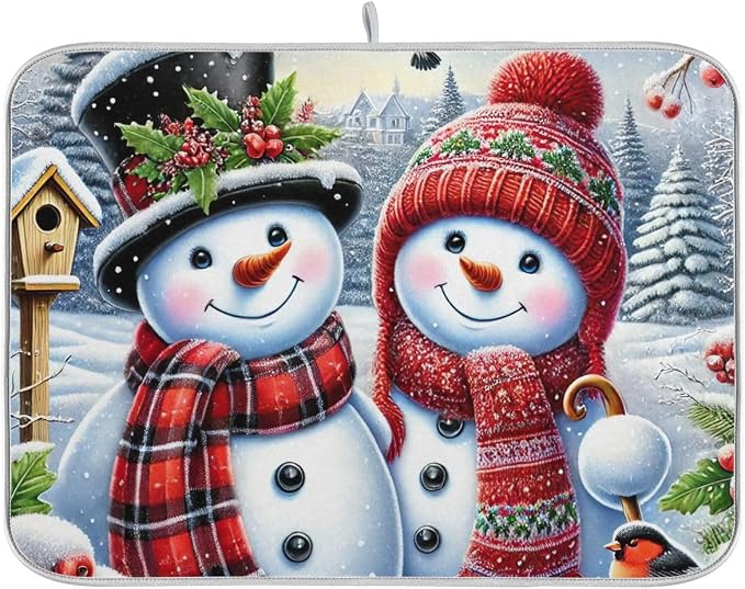 Winter Christmas Snowman-2