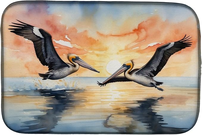 Pelicans Flying 7512