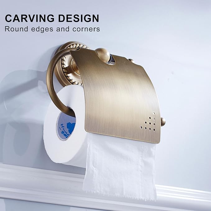 Toilet Paper Holder Withlid