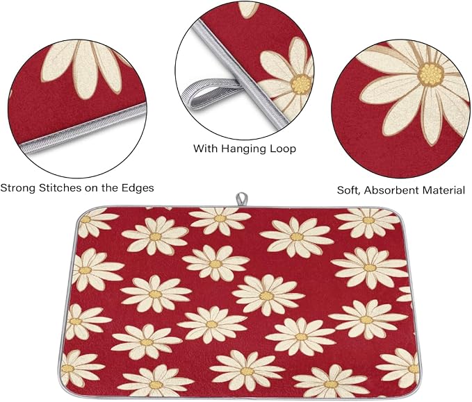 Red Daisy Flower