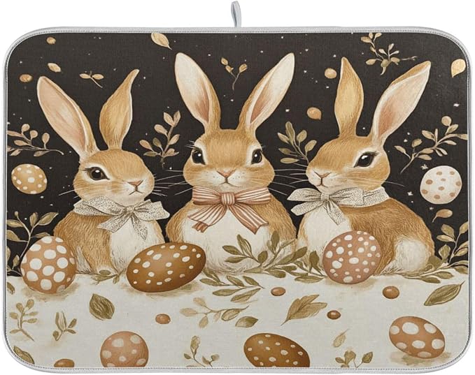 coffee eggs bunny easter