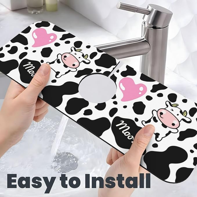 Cow Pink Print Cute Country Rustic Farmhouse