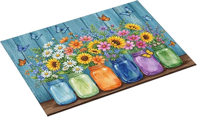 Rustic Vintage Flower Vases