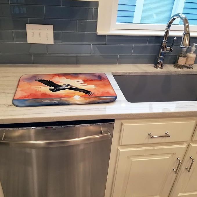 Pelican Fiery Sunset 7511