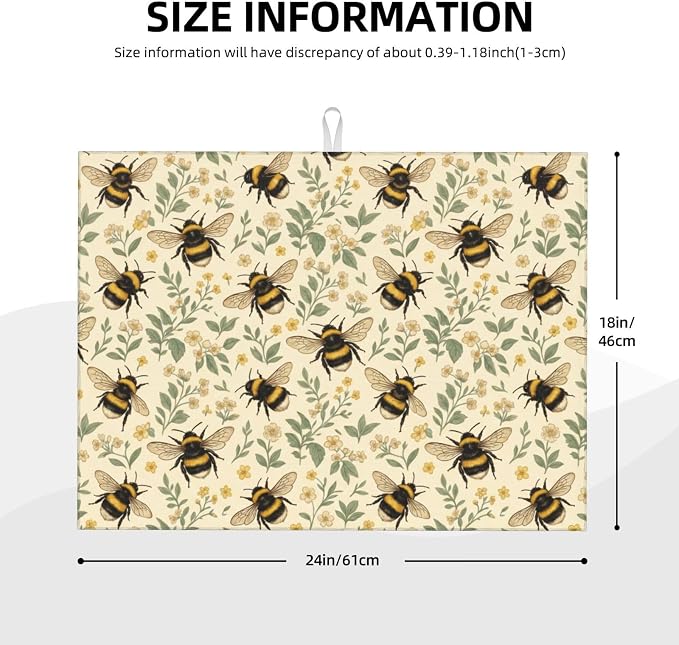 Vintage Bee Floral