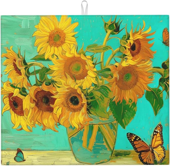Oil Painting Sunflowers