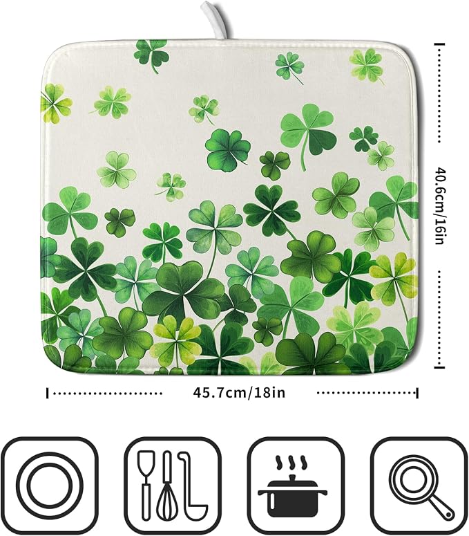 Happy St. Patrick's Day Clover