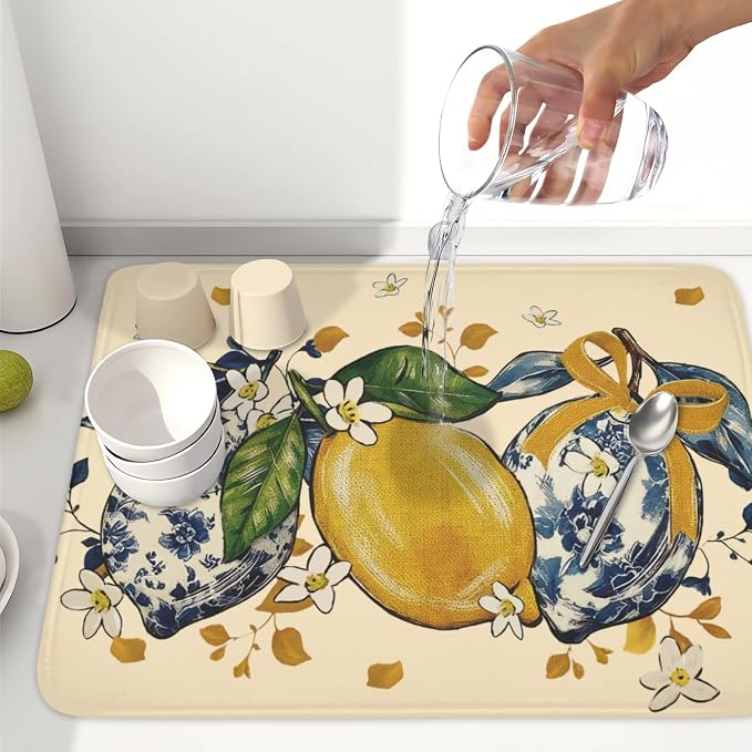 Lemon Daisy Chinoiserie