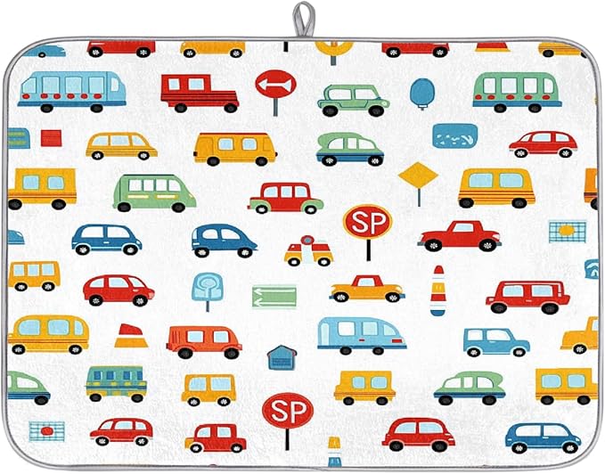 Colorful Cars And Trucks