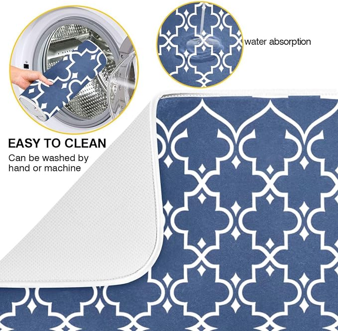 Navy Blue Moroccan