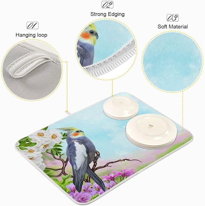 Parrot Peach Blossom Flowers