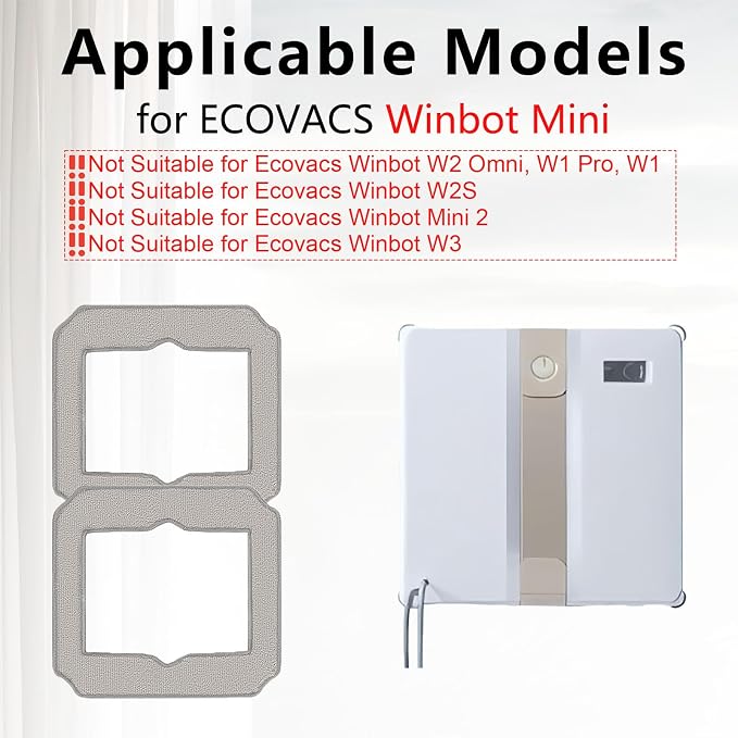 Winbot Mini-12pcs Mop Pads