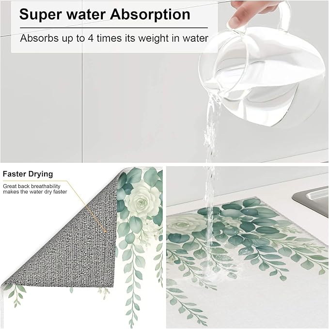 Green Eucalyptus Leaf Floral