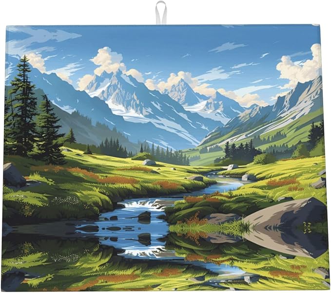 Mountain Stream Landscape