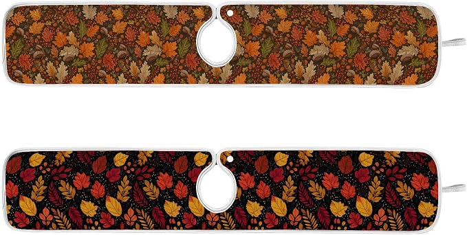Brown Autumn Maple Leaves
