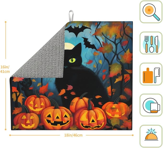 Black Cat Leaves