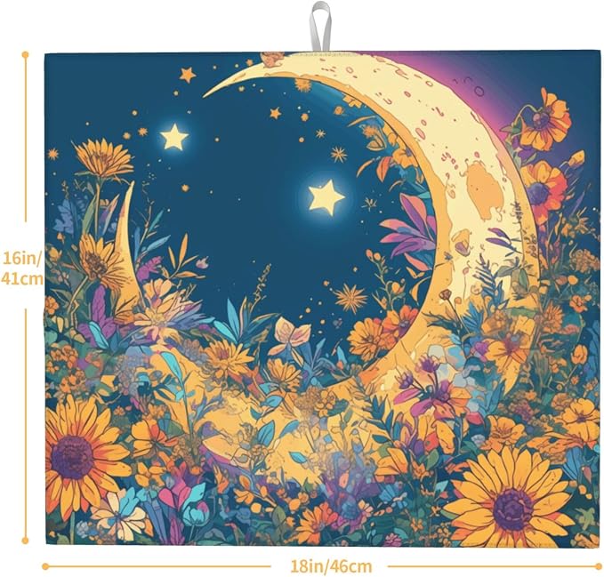 Fantasy Moon Night Floral
