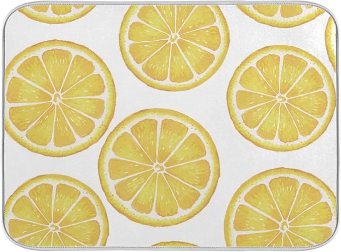 6 Yellow Sliced Lemon