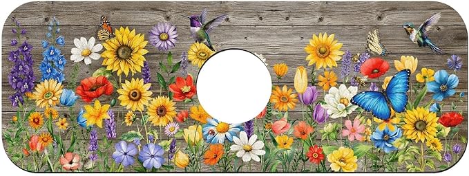 Rustic Wood Sunflower Multi