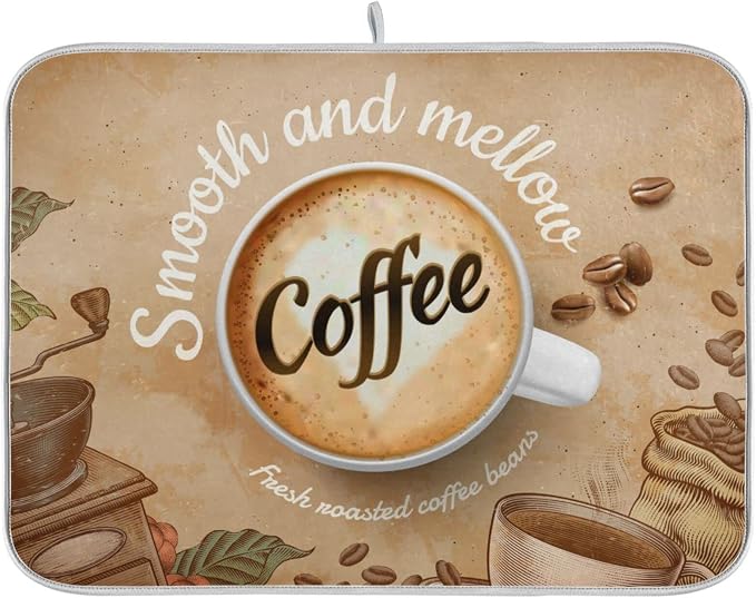 Coffee Cup Retro Brown