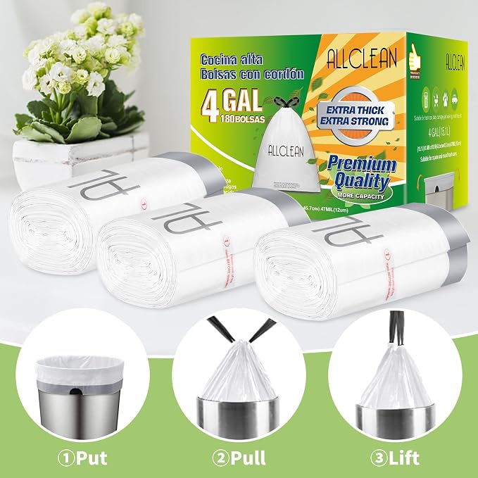 4 Gallon White (180 Count)