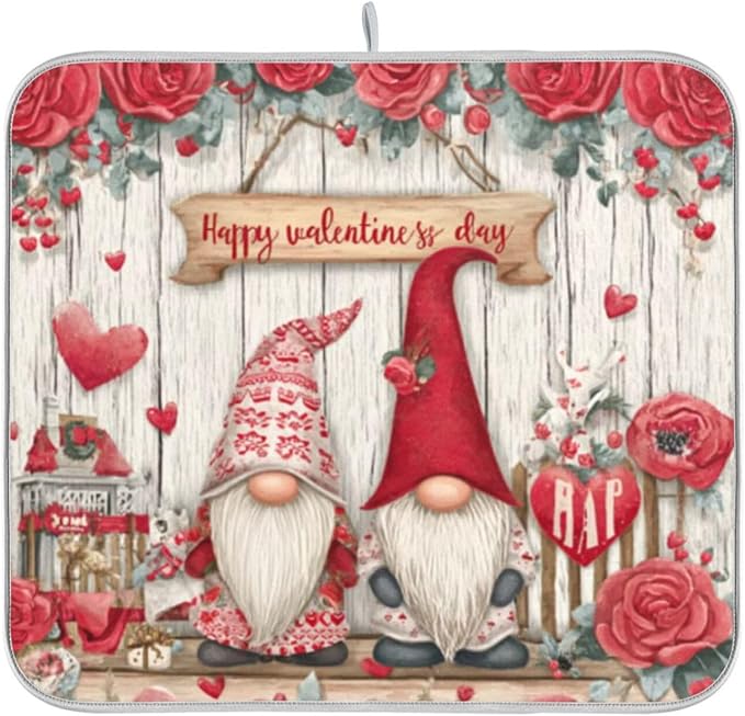 valentine gnome rose