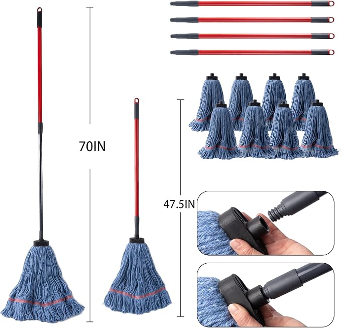 Medium Mop Stick(screw-on)