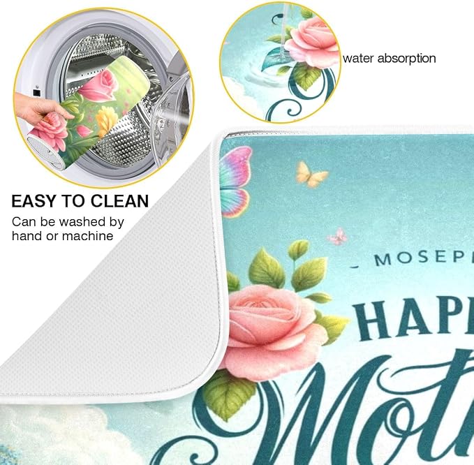 Happy Mother's Day Flower Butterfly