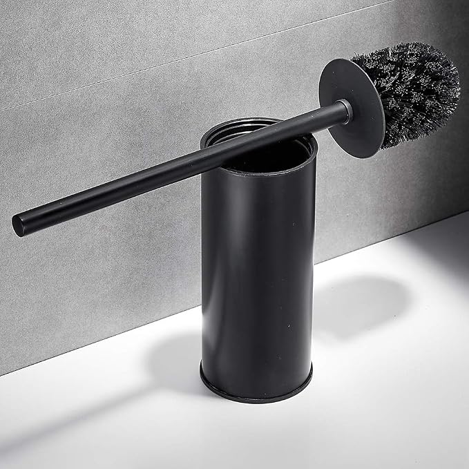 18-inch Round High Matte Black