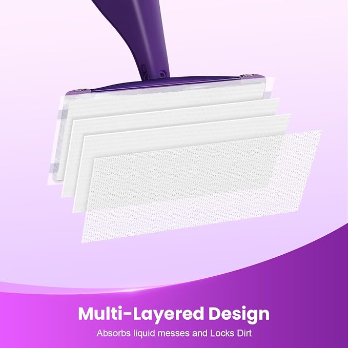 Purple 30 Mop Pads