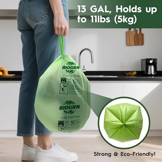 13 Gal, Handles Bags, 30 Count