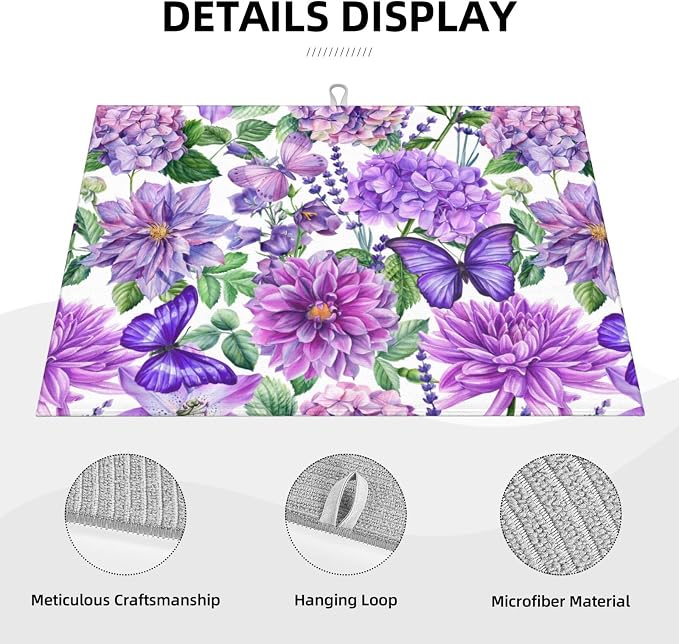 Floral Butterfly Purple Violet Flower