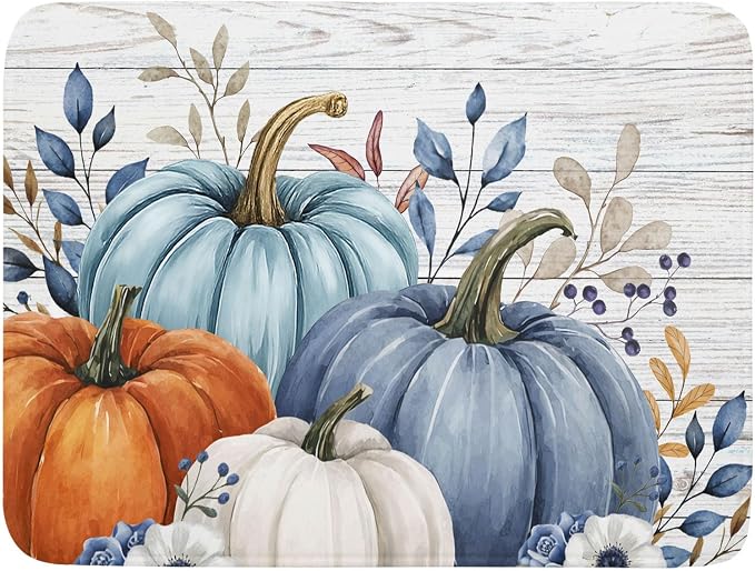Fall-blue pumpkin
