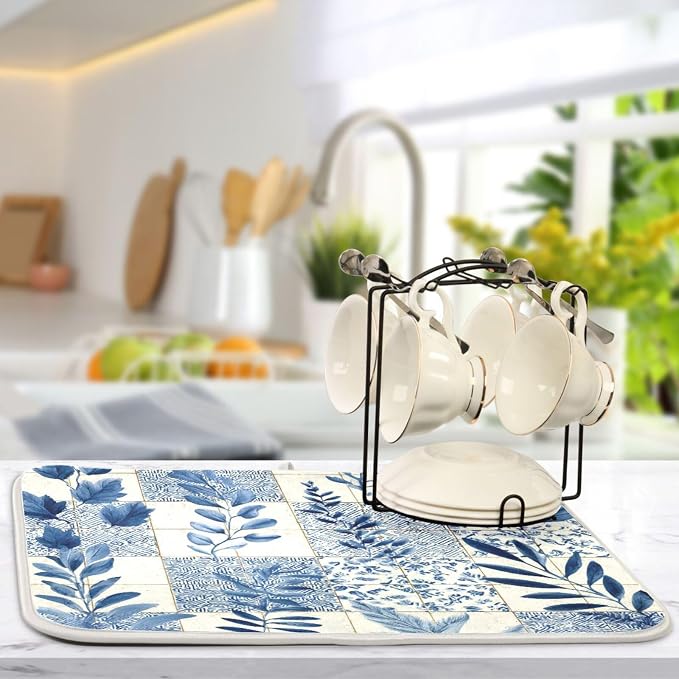 Blue Boho Plant