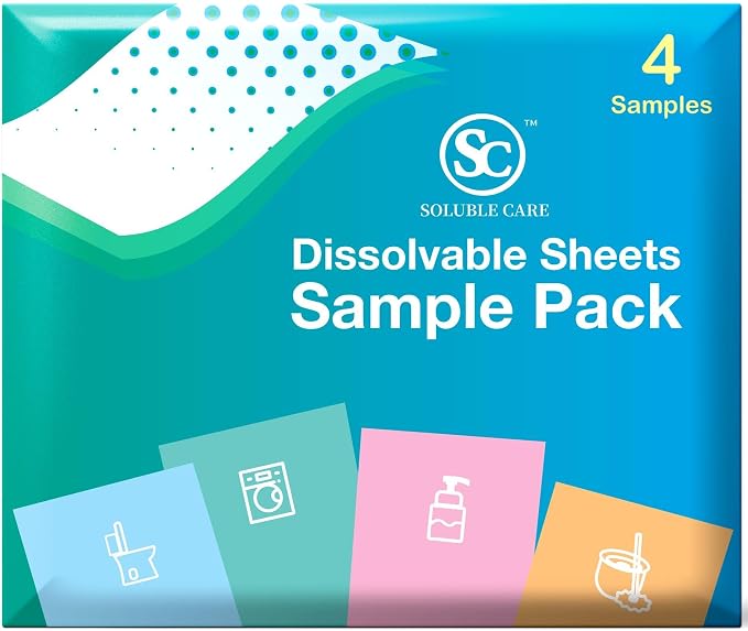 Laundry Detergent Sheets + Sample Pack