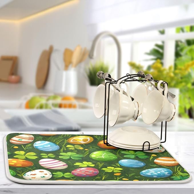 Clovers and Easter Eggs Spring