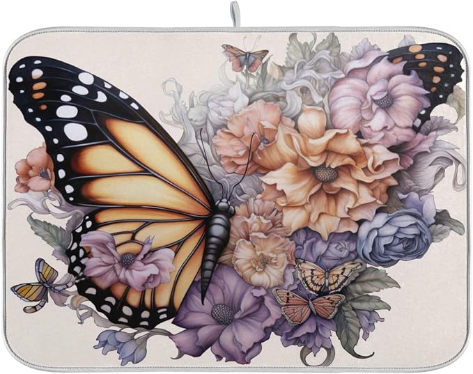 Butterfly and Flowers